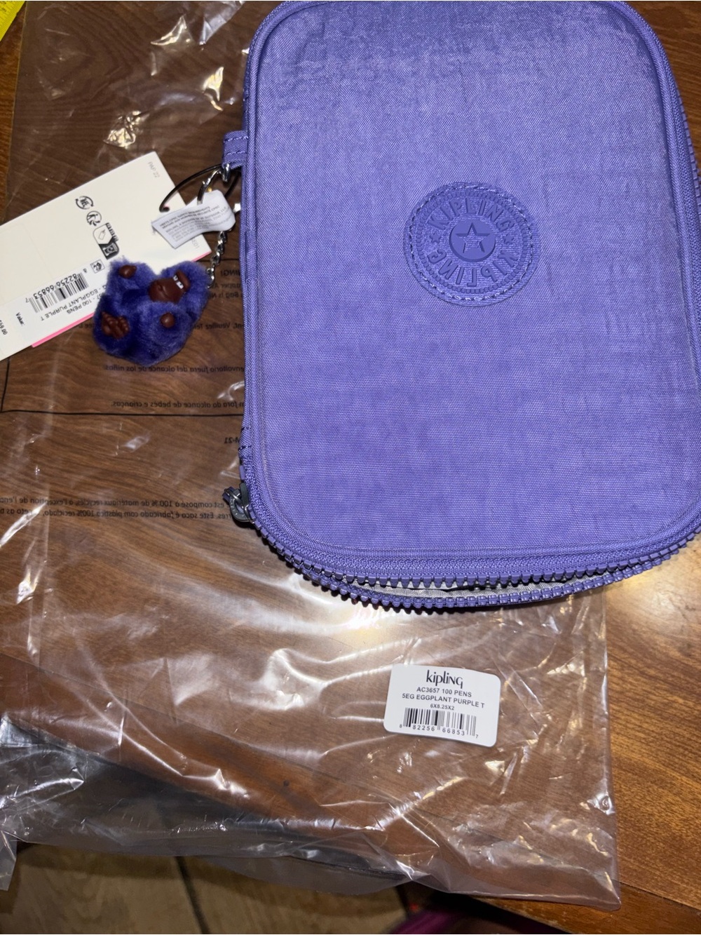 Kipling 100 pens hard case NWT